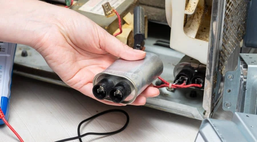 Microwave tripping breaker